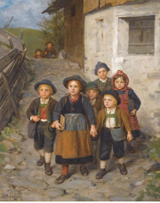 AUF DEM SCHULWEG (GOING TO SCHOOL)