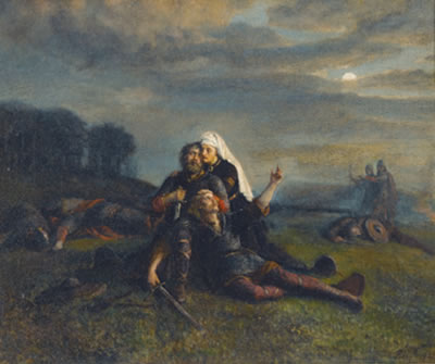 AFTER THE BATTLE by Peter Nicolai Arbo - Auction record, sale price, and art valuation. Compare with similar artists and explore comparable artworks.