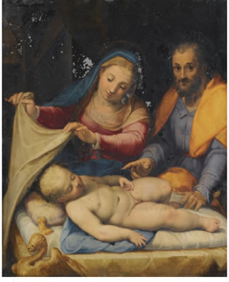 Sample artwork by Lorenzo Sabatini (c.1530 - 1576), known for figure, religious genre painting - View similar artists and auction records