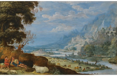 AN EXTENSIVE RIVER LANDSCAPE WITH MERCURY AND ARGUS by David Teniers I - Auction record, sale price, and art valuation. Compare with similar artists and explore comparable artworks.
