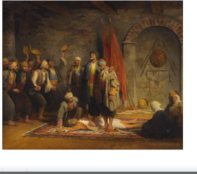 A RIFAI SUFI CEREMONY by Adolphe Yvon - Auction record, sale price, and art valuation. Compare with similar artists and explore comparable artworks.