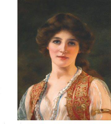 AN EASTERN BEAUTY by William Clarke Wontner - Auction record, sale price, and art valuation. Compare with similar artists and explore comparable artworks.