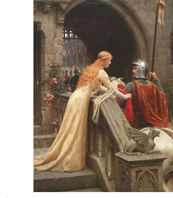 GOD SPEED by Edmund Blair Leighton - Auction record, sale price, and art valuation. Compare with similar artists and explore comparable artworks.