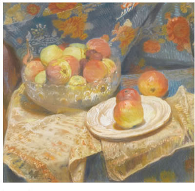 STILL LIFE OF APPLES