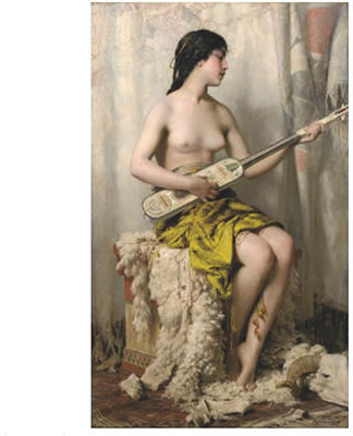 LA JOUEUSE DE MANDORE