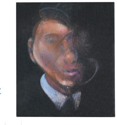 Portrait of Francis Bacon: STUDY FOR SELF-PORTRAIT
