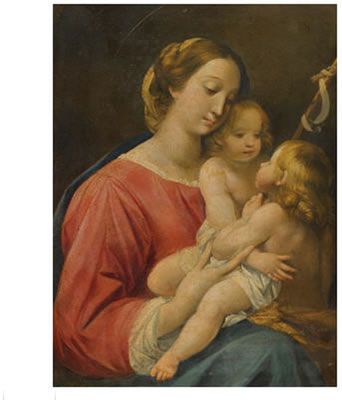 THE MADONNA AND CHILD WITH THE INFANT SAINT JOHN THE BAPTIST
