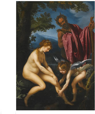 VENUS, CUPID AND PAN by Giovanni (Bilivertli) Bilivert - Auction record, sale price, and art valuation. Compare with similar artists and explore comparable artworks.