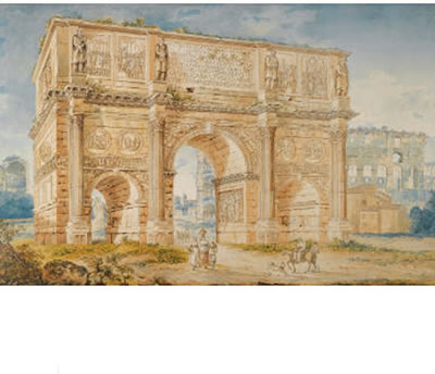 Sample artwork by Franz Keisermann (1765 - 1833), known for watercolor painting - View similar artists and auction records