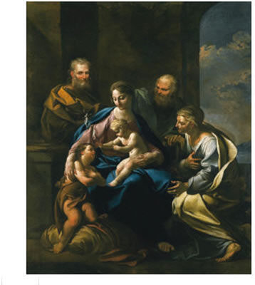 THE VIRGIN AND CHILD WITH SAINTS