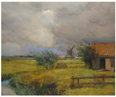 PAYSAGE TEMPETUEUX by Jean Charles Cazin - Auction record, sale price, and art valuation. Compare with similar artists and explore comparable artworks.