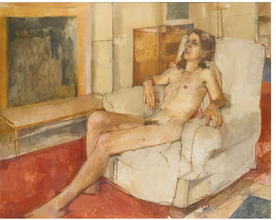 SEATED NUDE by William Menzies Coldstream - Auction record, sale price, and art valuation. Compare with similar artists and explore comparable artworks.