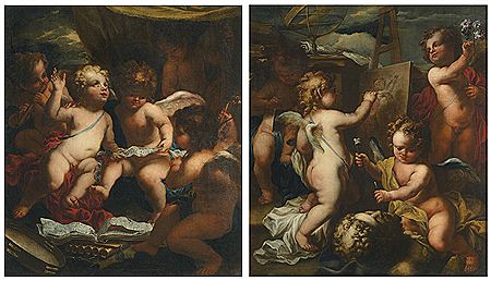 Sample artwork by Stefano Magnasco (1635 - 1681), known for painting - View similar artists and auction records