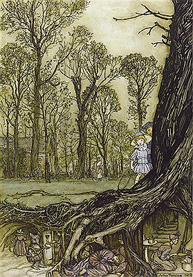 "FAIRIES ARE ALL MORE OR LESS IN HIDING UNTIL DARK"