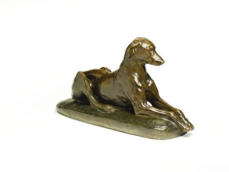 RECUMBENT GREYHOUND by Jules-Edmond Masson - Auction record, sale price, and art valuation. Compare with similar artists and explore comparable artworks.