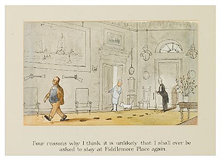 "FOUR REASONS WHY I THINK IT IS UNLIKELY THAT I SHALL EVER BE ASKED TO STAY AT FIDDLEMORE PLACE AGAIN" by Graham Laidler - Auction record, sale price, and art valuation. Compare with similar artists and explore comparable artworks.