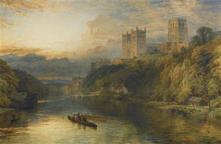 DURHAM CATHEDRAL FROM THE RIVER