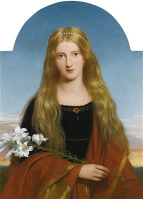 THE LILY - PORTRAIT OF MISS BURY