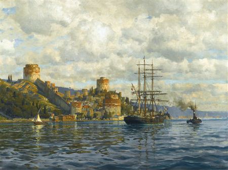 VIEW OF THE BOSPHORUS WITH RUMELIHISARI