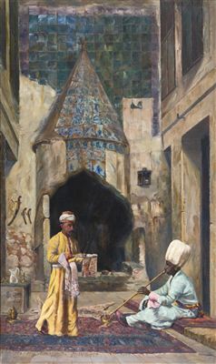 Sample artwork by Sevket Dag (1876 - 1944), known for painting - View similar artists and auction records
