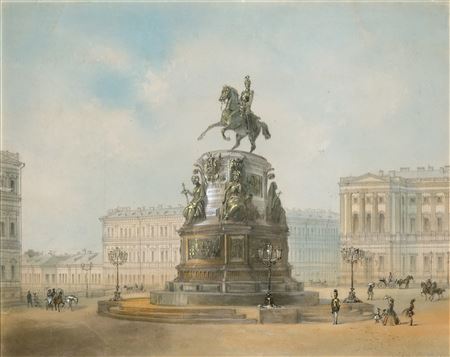 MONUMENT TO NICHOLAS I, ST ISAAC'S SQUARE