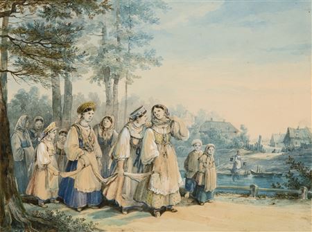 A PROCESSION OF MAIDENS
