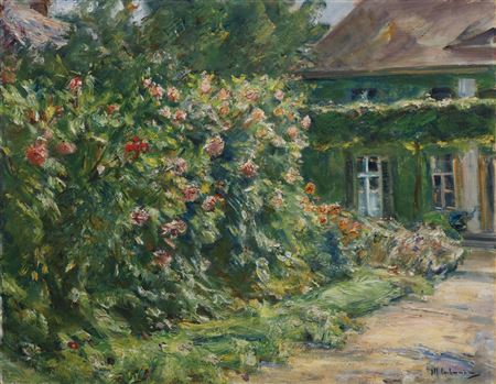 MEIN HAUS IN WANNSEE, MIT GARTEN (MY HOUSE IN WANNSEE, WITH GARDEN) by Max Liebermann - Auction record, sale price, and art valuation. Compare with similar artists and explore comparable artworks.
