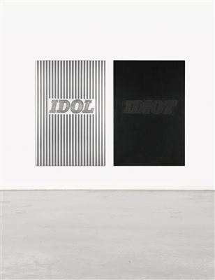 IDOL/IDIOT by Steven Parrino - Auction record, sale price, and art valuation. Compare with similar artists and explore comparable artworks.