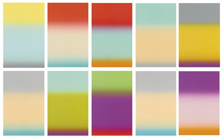 UNTITLED (DESIGNS FOR COLBY POSTER COMPANY) (10 parts)