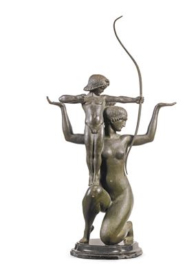 Sample artwork by Rudolph Tegner (1873 - 1950), known for painting and sculpture - View similar artists and auction records