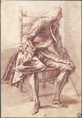 STUDY OF A SEATED GENTLEMAN