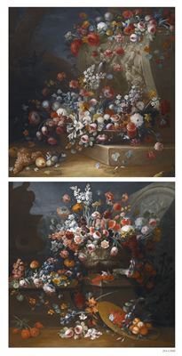 Sample artwork by Gasparo Lopez (c. 1650 - 1740), known for exquisite nature morte still life floral painting - View similar artists and auction records