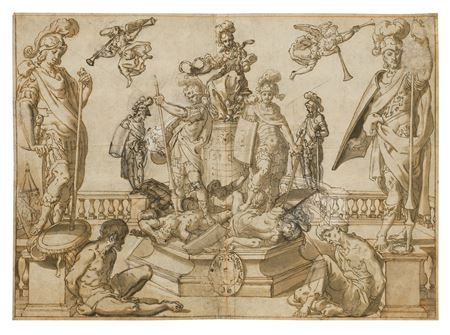 ALLEGORY OF THE ORSINI FAMILY by Andrea Lilio - Auction record, sale price, and art valuation. Compare with similar artists and explore comparable artworks.