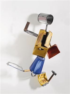 Portrait of Julian Opie: Self-portrait