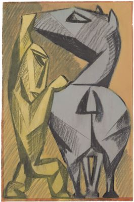 HOMME ET CHEVAL