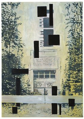 DIE WIEDERENTDECKUNG DES BAUHAUSES AUS DEM GEIST DER POSTMODERNEN GARTENLAUBE (THE REDISCOVERY OF THE BAUHAUS IN THE SPIRIT OF THE POST-MODERN GAZEBO)