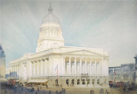 THE NEW EXCHANGE SCHEME, NOTTINGHAM, DESIGNED BY THOMAS CECIL HOWITT (1899-1968) by Cyril Arthur Farey - Auction record, sale price, and art valuation. Compare with similar artists and explore comparable artworks.