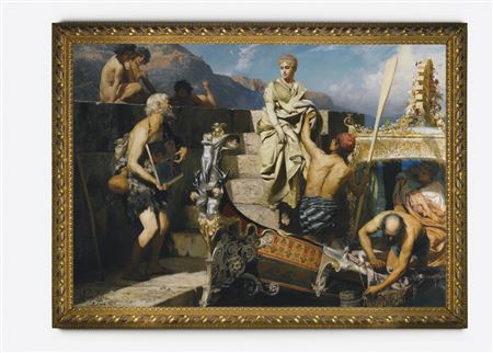 UN NAUFRAGÉ MENDIANT by Hendrik Siemiradzki - Auction record, sale price, and art valuation. Compare with similar artists and explore comparable artworks.