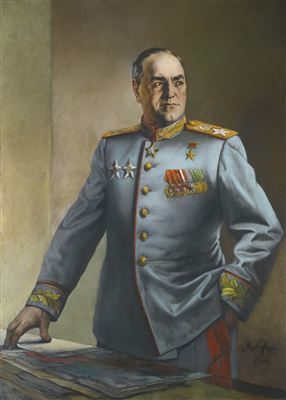 PORTRAIT OF MARSHAL ZHUKOV