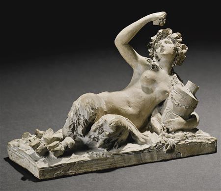 A PAIR OF RECLINING SATYRESS' by Joseph Charles Marin - Auction record, sale price, and art valuation. Compare with similar artists and explore comparable artworks.