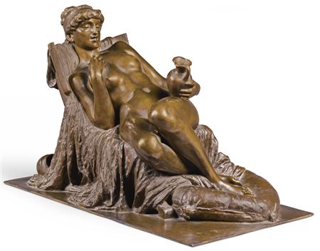 RECLINING NUDE by Giovan Battista Amendola - Auction record, sale price, and art valuation. Compare with similar artists and explore comparable artworks.