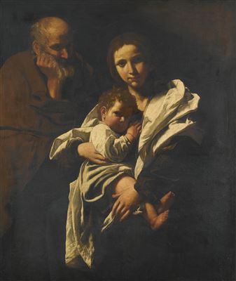 THE HOLY FAMILY by Bartolomeo Cavarozzi - Auction record, sale price, and art valuation. Compare with similar artists and explore comparable artworks.