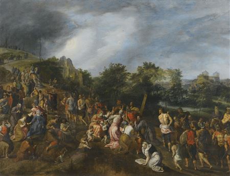 CHRIST ON THE ROAD TO CALVARY