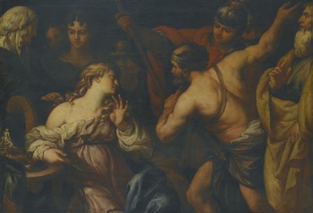 SEMIRAMIS CALLED TO ARMS by Francesco Rosa - Auction record, sale price, and art valuation. Compare with similar artists and explore comparable artworks.