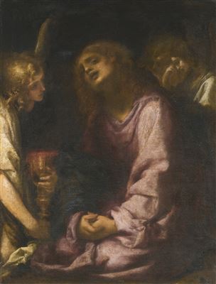 CHRIST SUPPORTED BY TWO ANGELS by Francesco Montelatici Cecco Bravo - Auction record, sale price, and art valuation. Compare with similar artists and explore comparable artworks.