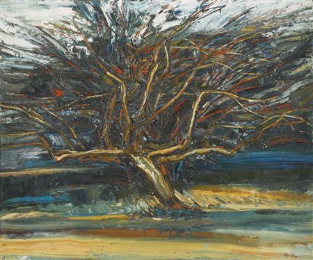 APPLE TREE by Peter Coker - Auction record, sale price, and art valuation. Compare with similar artists and explore comparable artworks.