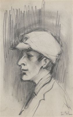 Portrait of Laurence Stephen Lowry: Self-portrait