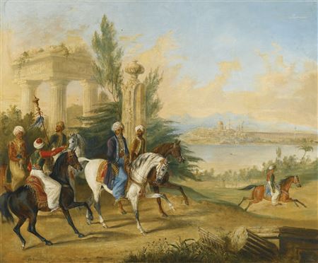 NOBLEMEN BEFORE CONSTANTINOPLE