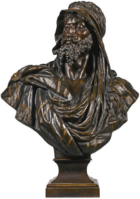 LE CHEF ABYSSIN (THE ABYSSINIAN CHIEFTAIN) by Adele D'Affry Marcello - Auction record, sale price, and art valuation. Compare with similar artists and explore comparable artworks.