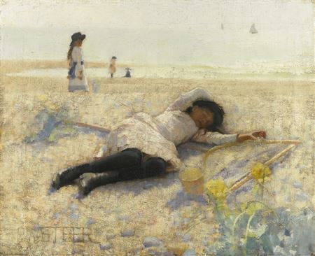 Sample artwork by Philip Wilson Steer (1860 - 1942), known for landscape, portrait and figure painting, teaching - View similar artists and auction records